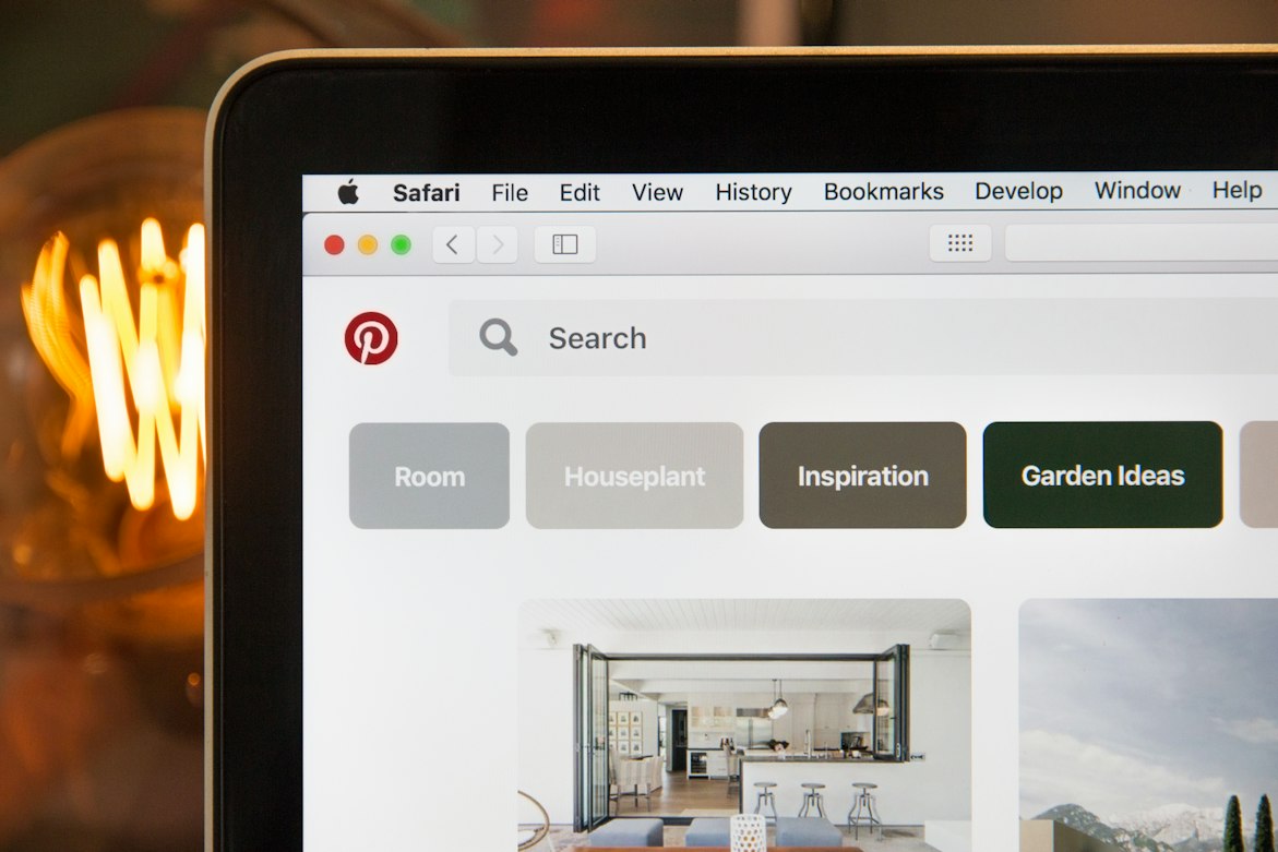 formation Pinterest pour entreprise sur ordinateur